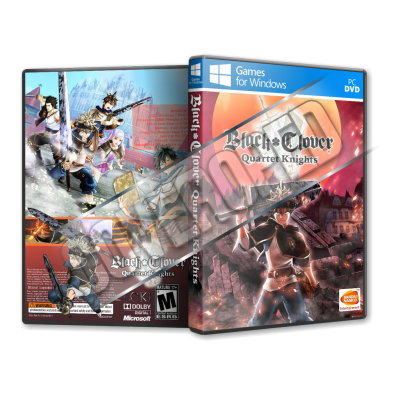 Black Clover Quartet Knights Pc Game Cover Tasarımı